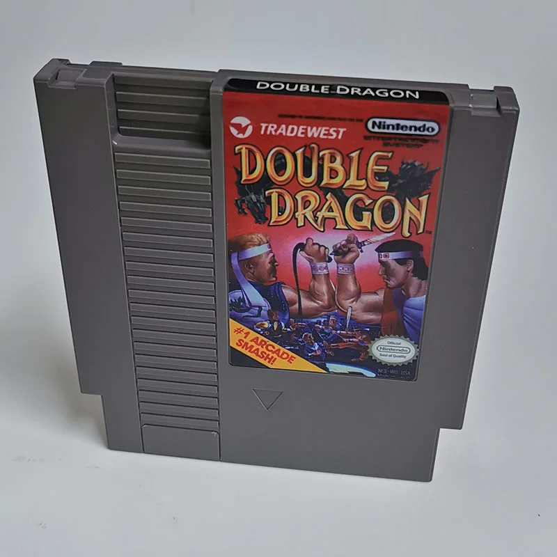 Double Dragon For Nintendo NES - 8 Bit Game Cartridge