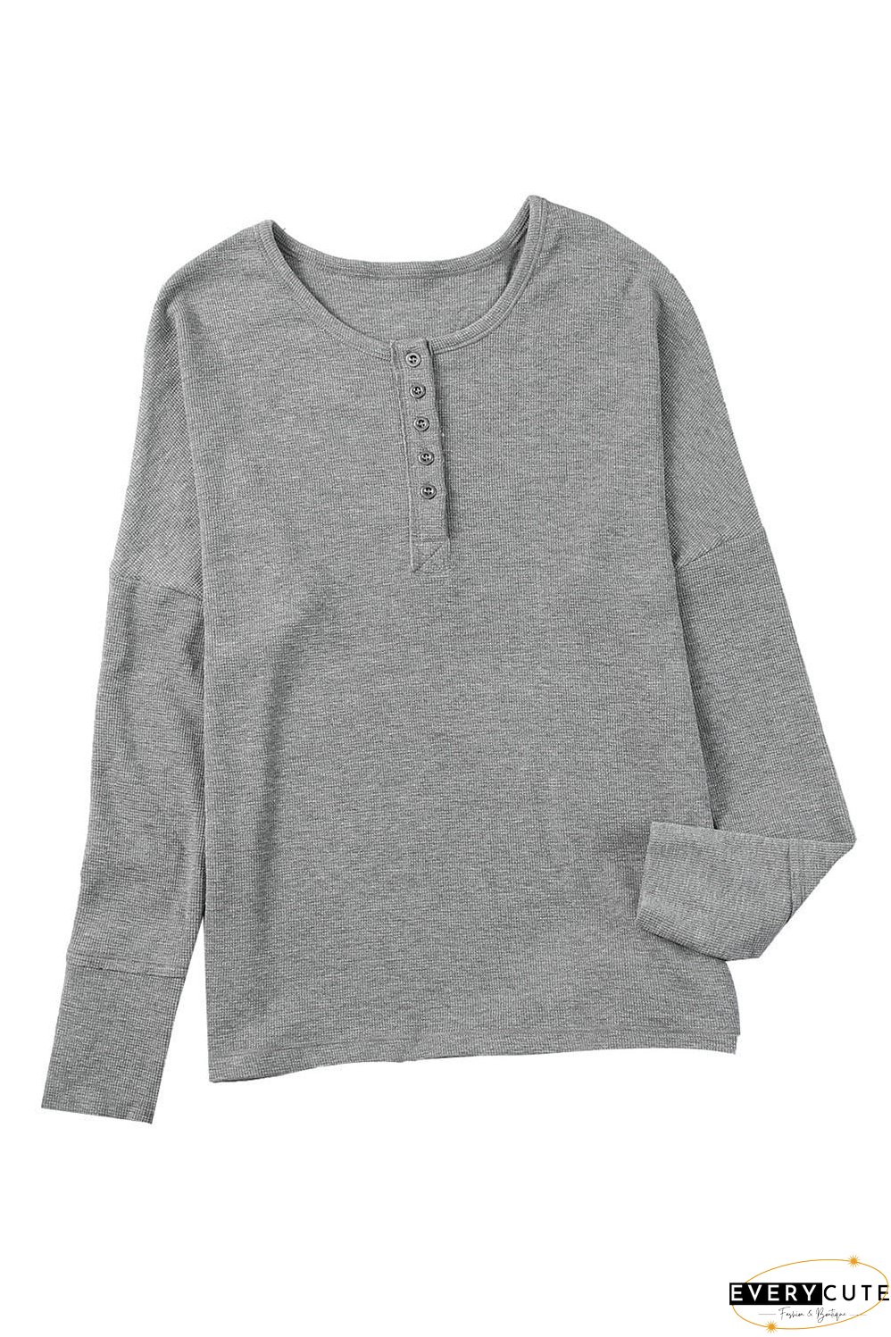 Women's Long Sleeve Henley Shirt
