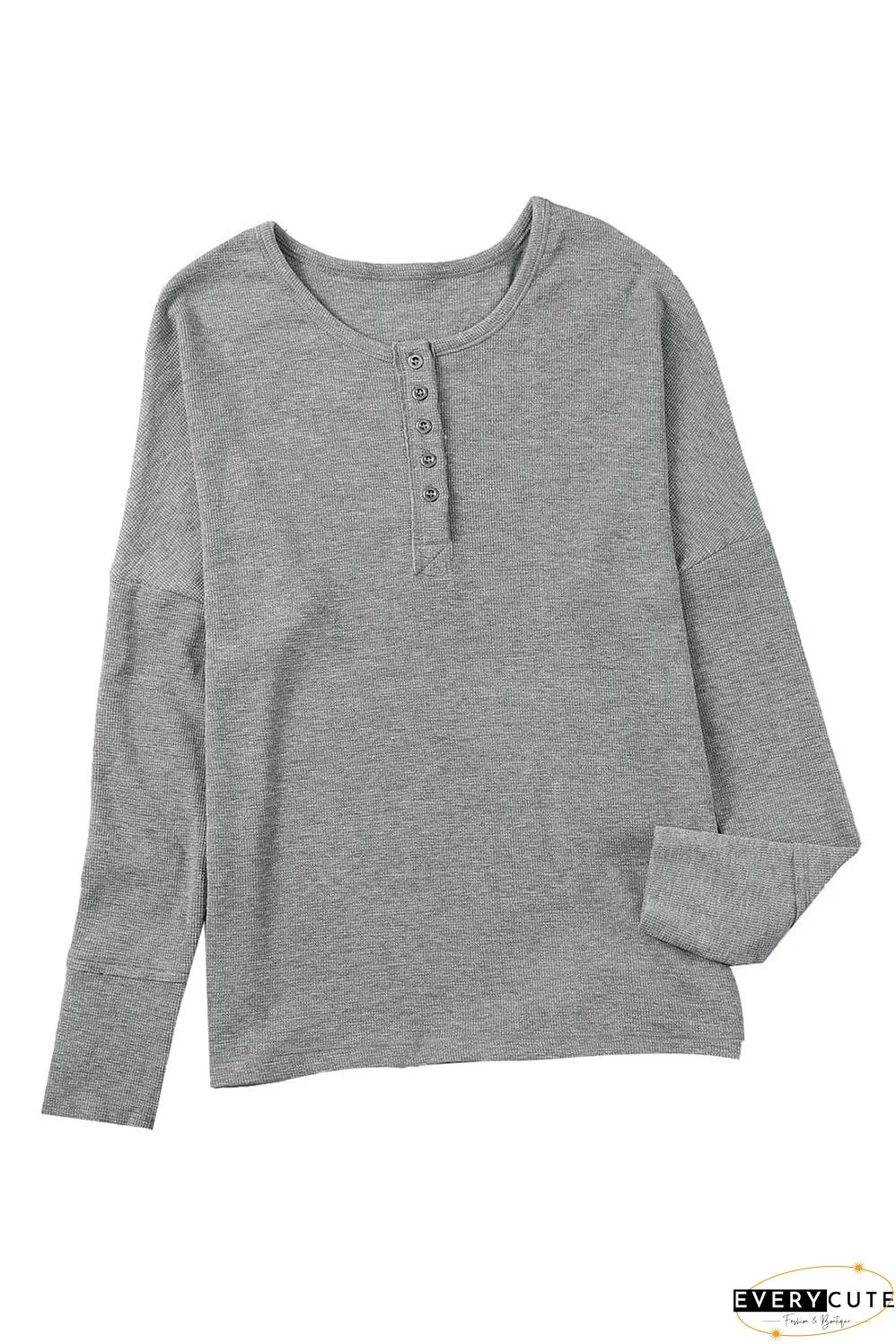 Women's Long Sleeve Henley Shirt
