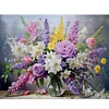 Bouquet Flowers - 11CT Stamped Cross Stitch 50*40cm