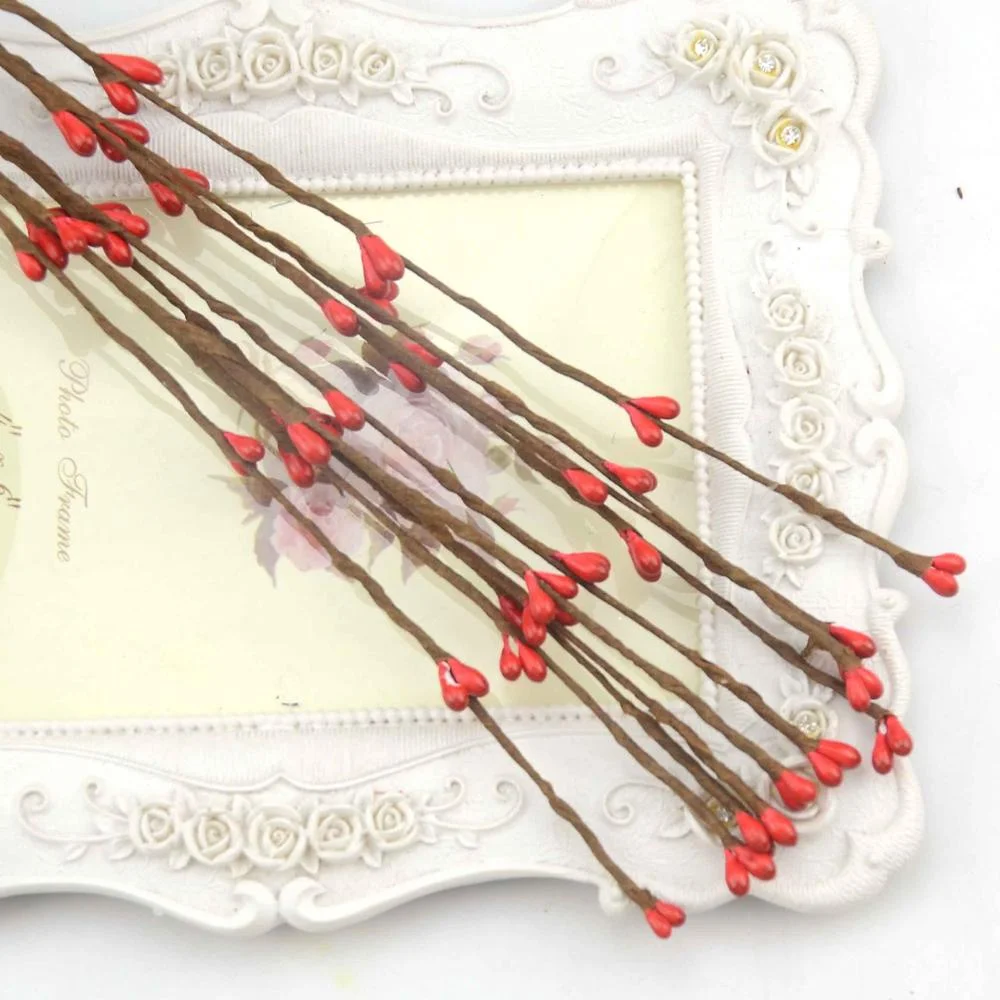 10pcs cheap 40CM artificial branch flower wedding decoration DIY clip art flower craft ornaments fake flowers