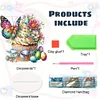 (US Only)2D Flat Easter Cake DIY Table Diamond Painting Ornament Kit (Cake Butterfly)
