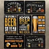 7pcs - Beer - Vintage Metal Signs(8*12Inch) - Bar