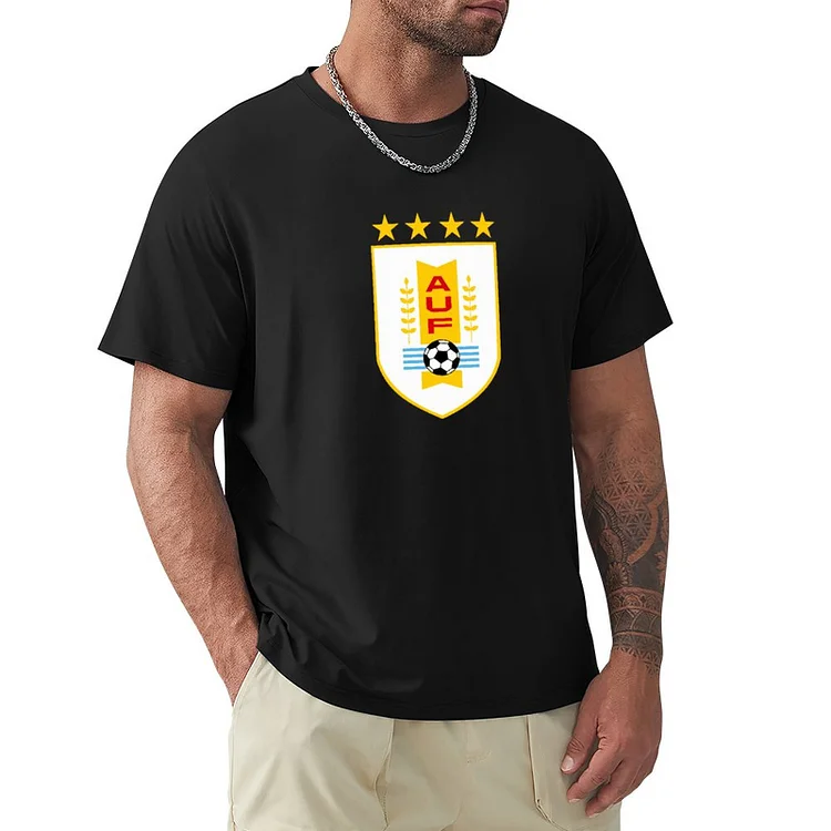 Uruguay Graphique Coton T-shirt Manche Courte Homme