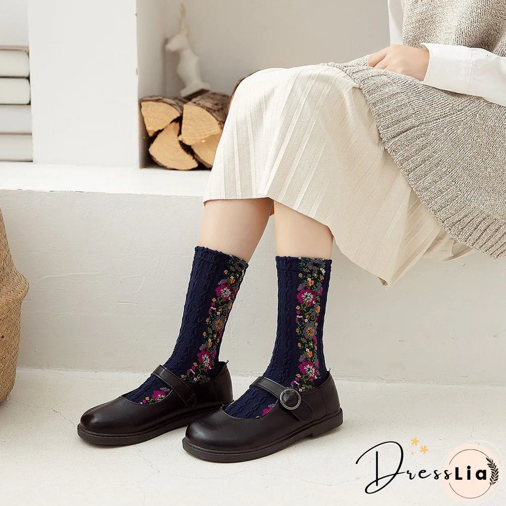 Breathable Sweet Cotton Women Socks