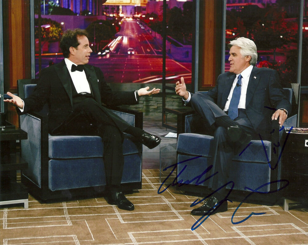 JAY LENO 'THE TONIGHT SHOW' SIGNED 8X10 PICTURE 2