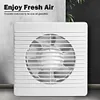 4/6/8Inch Exhaust Fan Durable Wall Mounted Vent Fans for Bathroom Kitchen Toilet