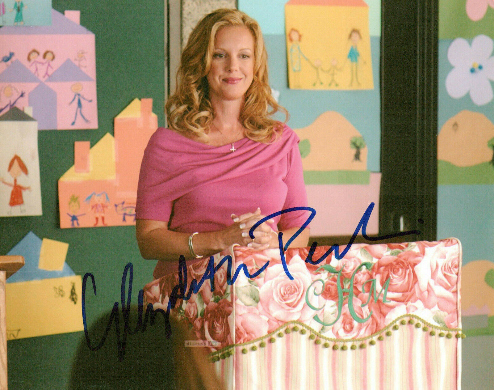 Elizabeth Perkins Weeds autographed Photo Poster painting signed 8X10 #3 Celia Hodes