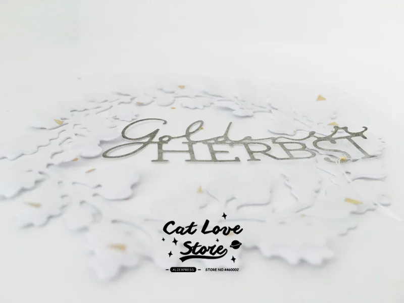 Nigikala Cone Wreath Metal Cutting Dies Stencils For DIY Scrapbooking Paper Card Decorative Craft Dies Embossing Die Cuts New 2023