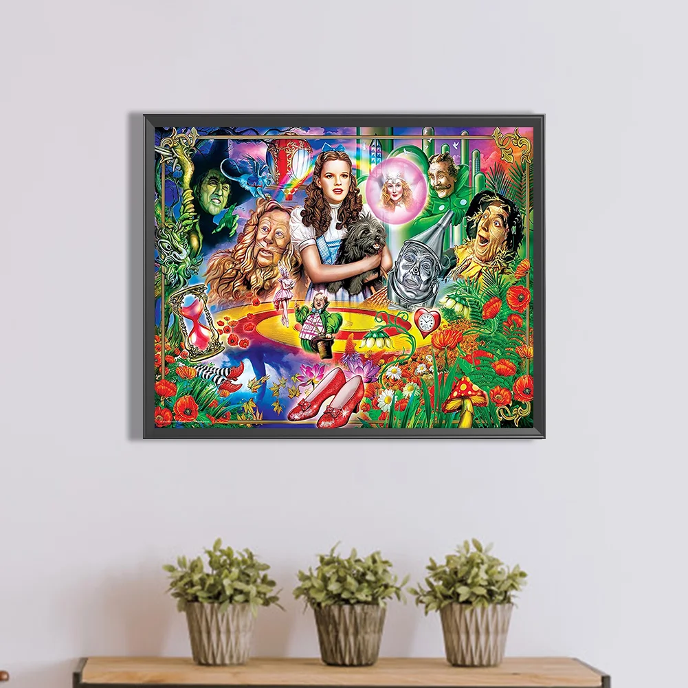 Diamond Painting - Full Square Drill - Wizard of Oz(Canvas|50*40cm)