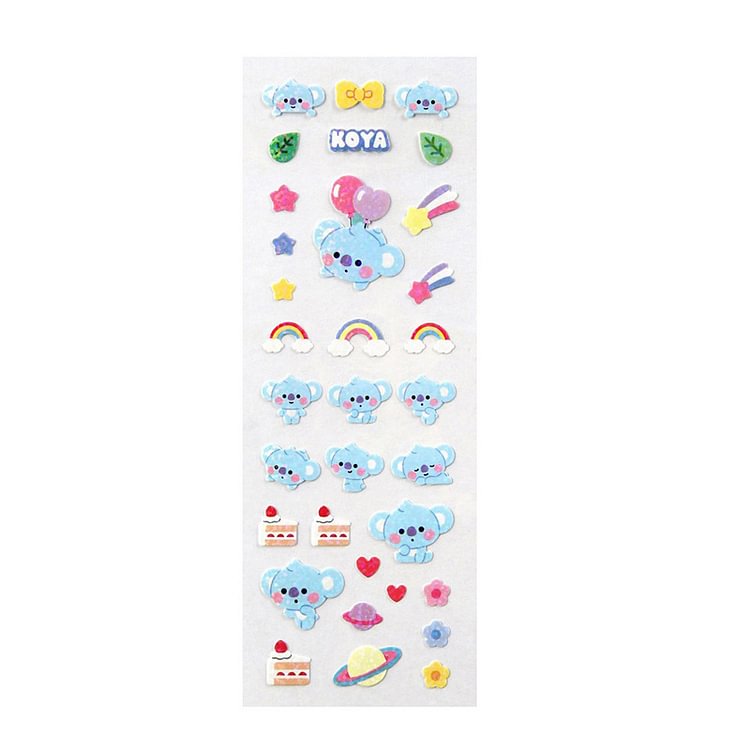 BT21 Baby Catton Shine Sticker