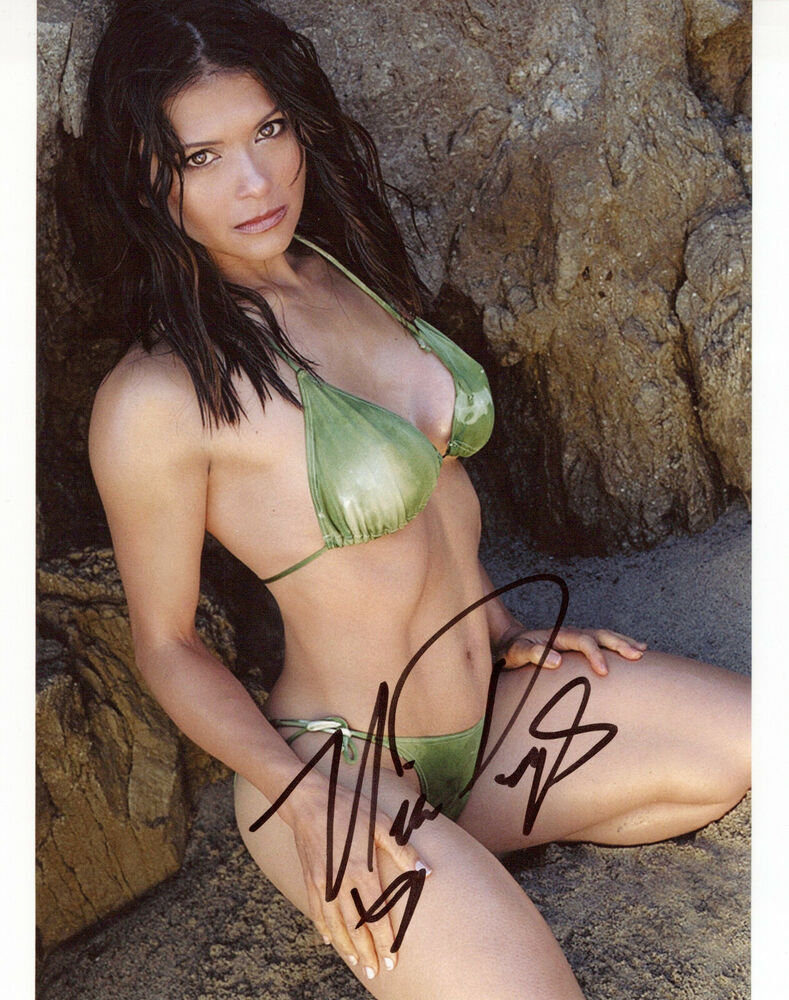 Nia Peeples glamour shot autographed Photo Poster painting signed 8x10 #1 bikini