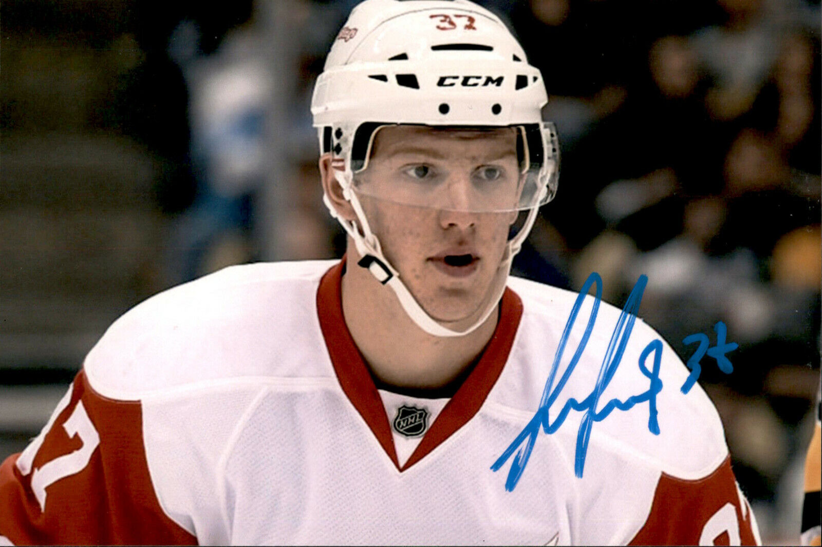 Evgeni Evgeny Svechnikov SIGNED 4x6 Photo Poster painting DETROIT RED WINGS #5