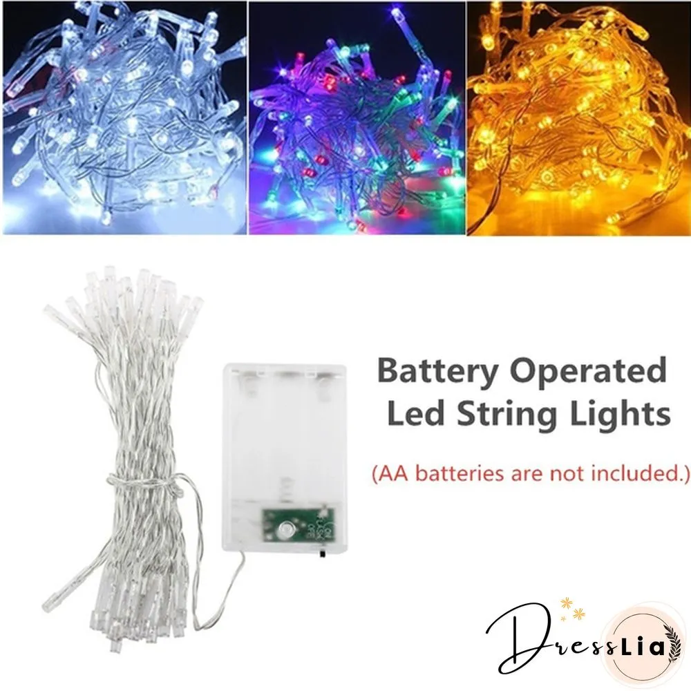 Outdoor Lighting String 200 LED Solar Garden Light Power Lamp Christmas Party for Street