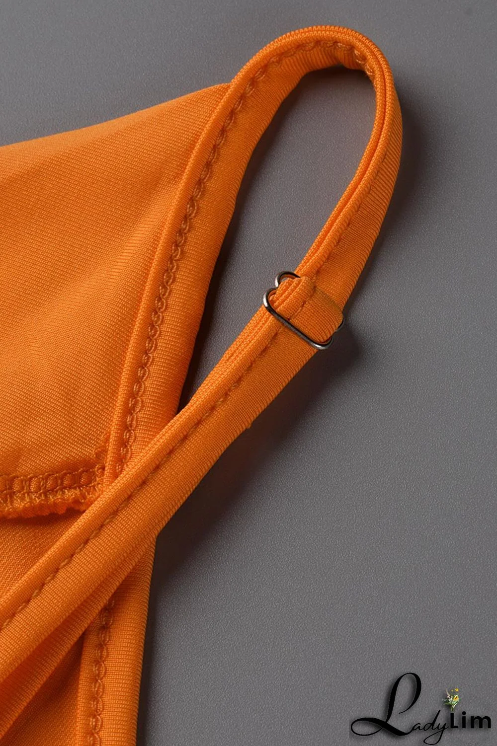 Black Fashion Sexy Plus Size Solid Patchwork V Neck Sling Dress