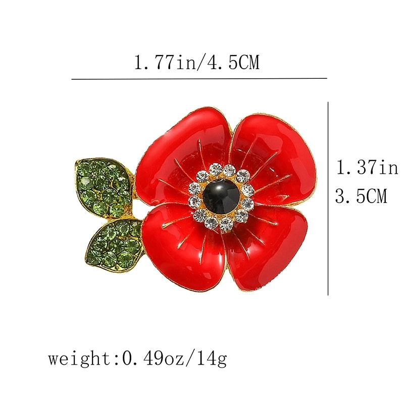 Sweet Pin Flower Alloy Women’s Brooches