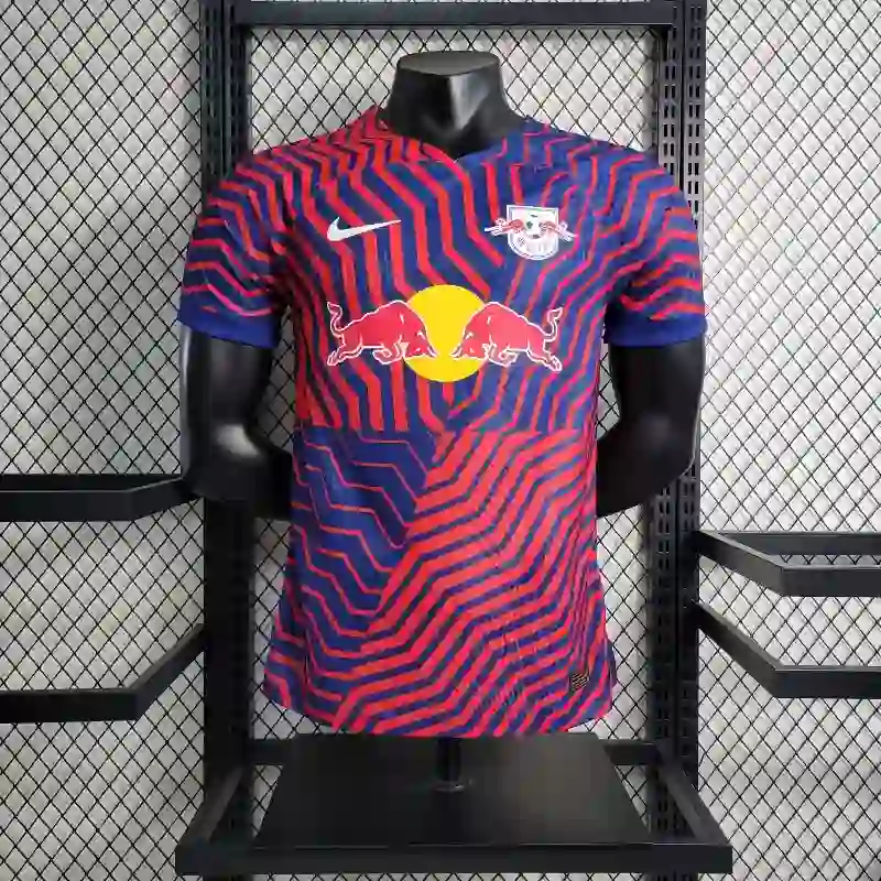 23-24 Player Version RB Leipzig Soccer Jersey Away