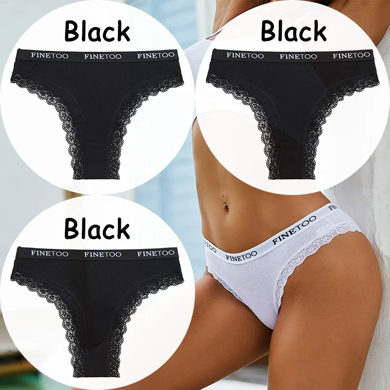 Billionm Lace Panties Women's Underwear Cotton Panties Sexy Lingerie Female Briefs Low-Waist Panty Girl Intimate Underpants