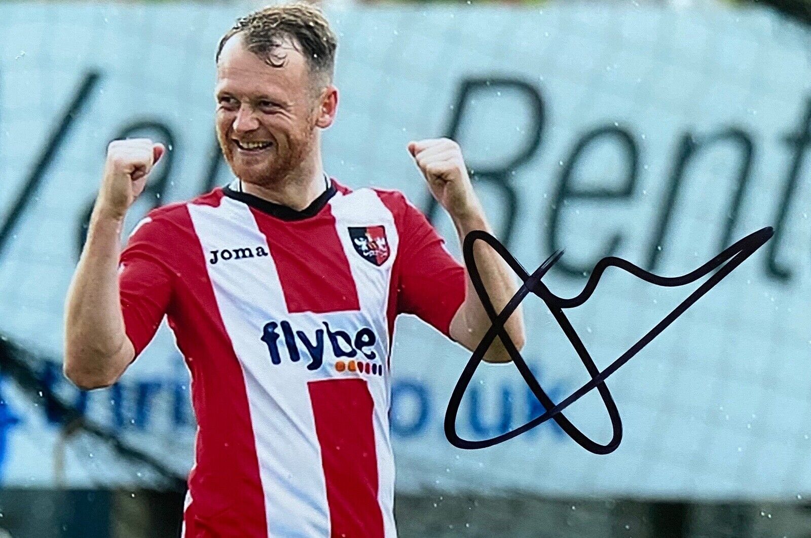 Jake Taylor Genuine Hand Signed 6X4 Photo Poster painting - Exeter City 3