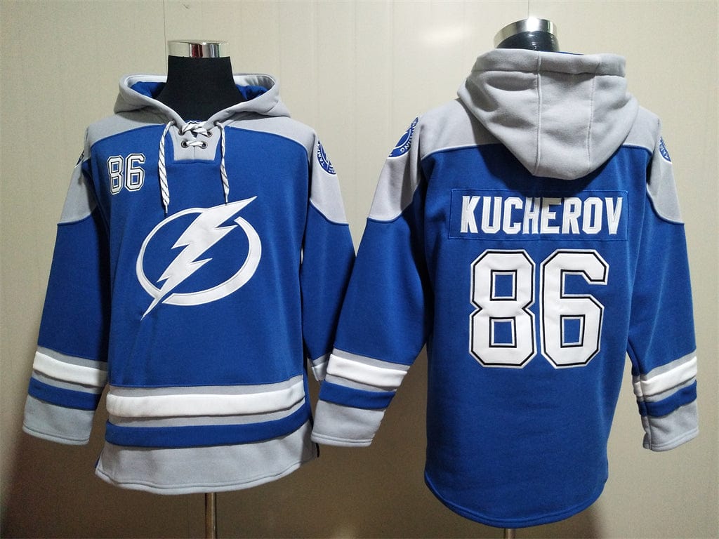 Tampa Bay Lightning Hoodie #86 KUCHEROV mysite