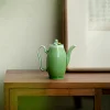 Emerald high-end exquisite ceramic teapot for home use