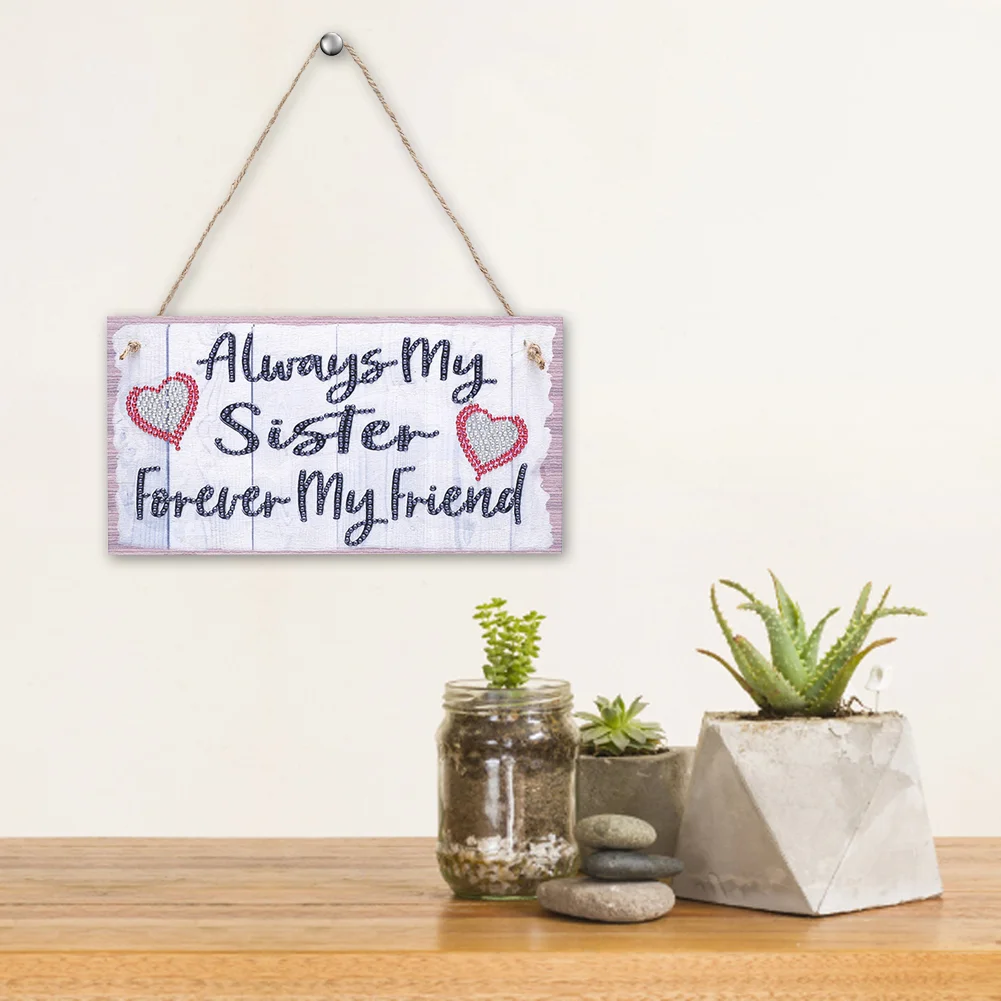 5D DIY Letters Part Special Drill Hanging Diamond Painting Decor