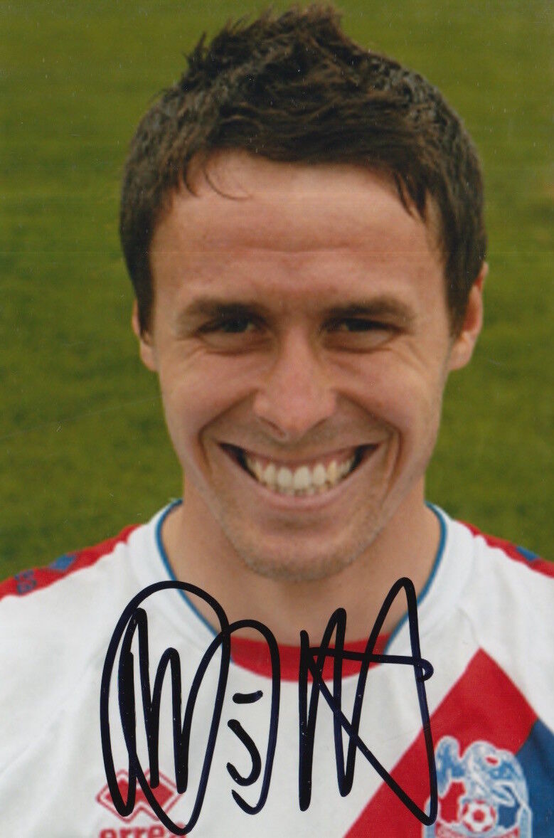 CRYSTAL PALACE HAND SIGNED PADDY MCCARTHY 6X4 Photo Poster painting.
