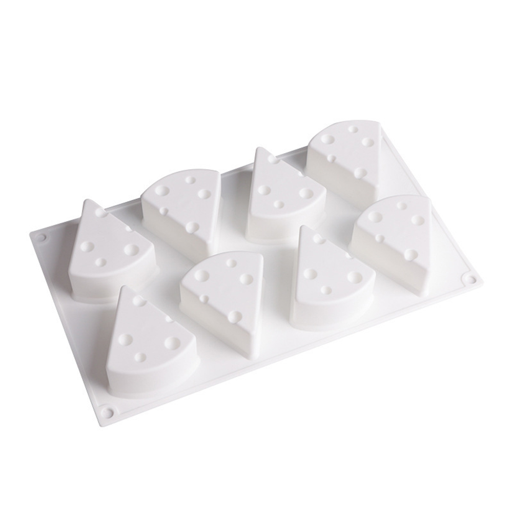 

8 Cavities Cheese Silicone Mold DIY Baking Chocolate Dessert Cake Mould, 501 Original