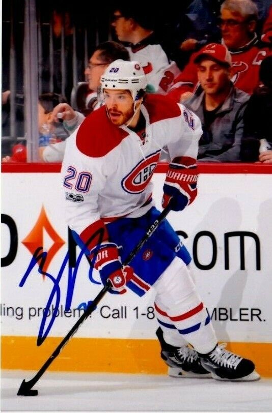 ZACH REDMOND autographed SIGNED MONTREAL CANADIENS 4x6 Photo Poster painting