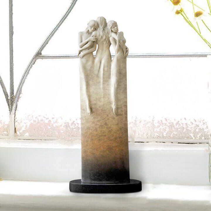 Sculpture of Three Goddess Embracing