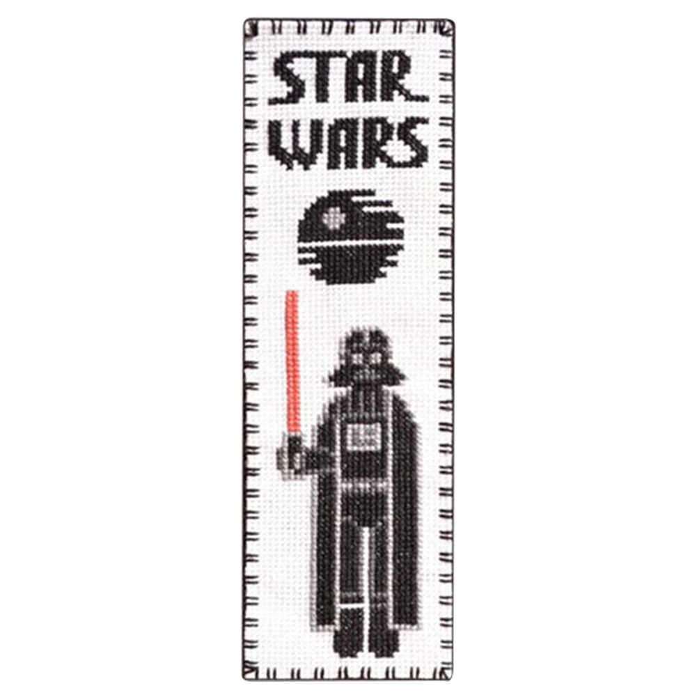 

Star Fight - 14CT Counted Cross Stitch - Double-sided Bookmark, 501 Original