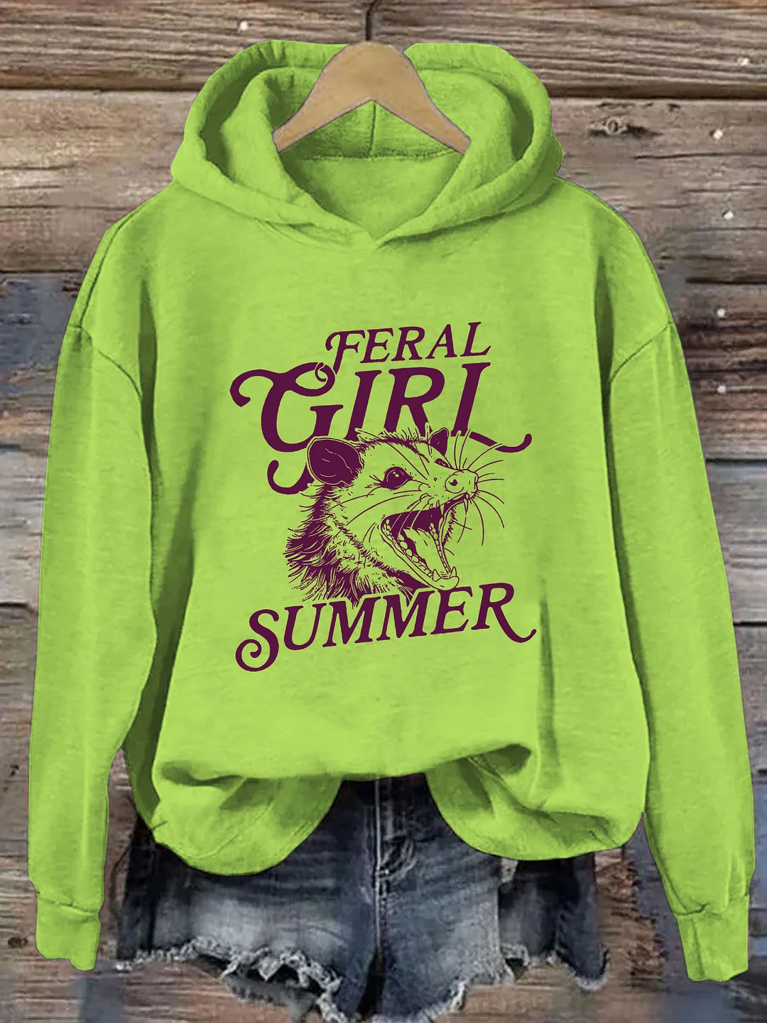 Feral Girl Summer Hoodie