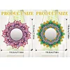 2Pcs Mandala - 5d DIY Bastelspiegel