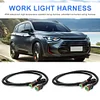 Deutsch DT Headlight Wiring Harness 12V Car Head Lamp Extension Wiring 23.5 Inch