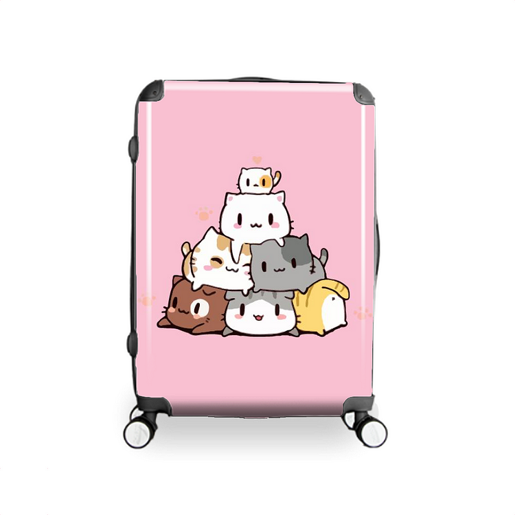 Cats Jenga, Cat Hardside Luggage