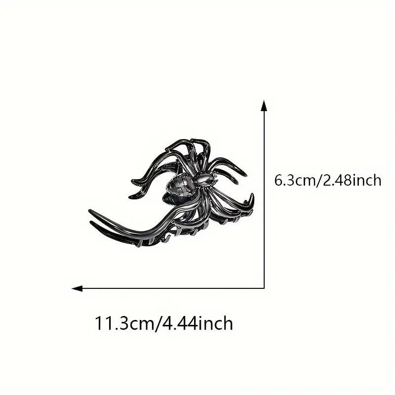 Halloween Elegant Lady Streetwear Women’s Bat Metal Plating Hair Claws