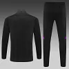 2022/2023 Real Madrid Long Zipped Jacket Black Football Shirt 1:1 Thai Quality Set
