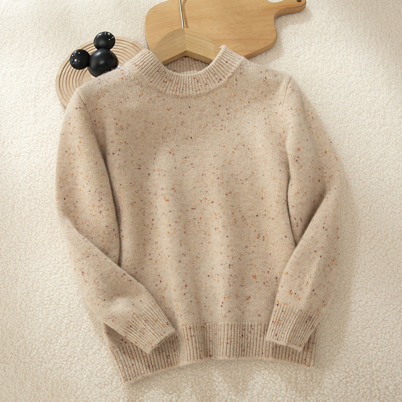 Childlike Style Kids Cashmere Sweater REAL SILK LIFE