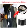 Carbon Fiber Anti Scratch Tape Waterproof Protection Film Cuttable for Car Trunk