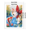 Cat Fish-11CT Stamped Cross Stitch 50*70cm/19.69*27.56in (Big Size) tapestrymarket