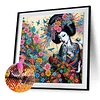 Geisha Schönheit 5d DIY Diamant Kunst Malerei Kits Teilbohrer Edelstein Kunst Kit 30x30cm