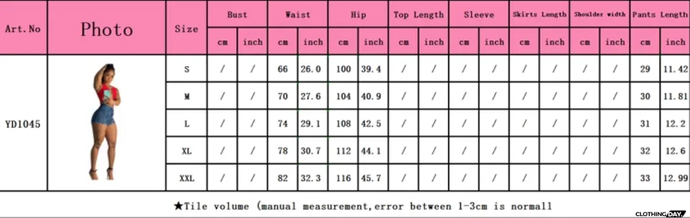 Summer Blue Beaded Fit Denim Shorts