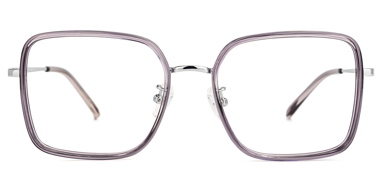 Jenifer Lila Quadratisch Brille Lila