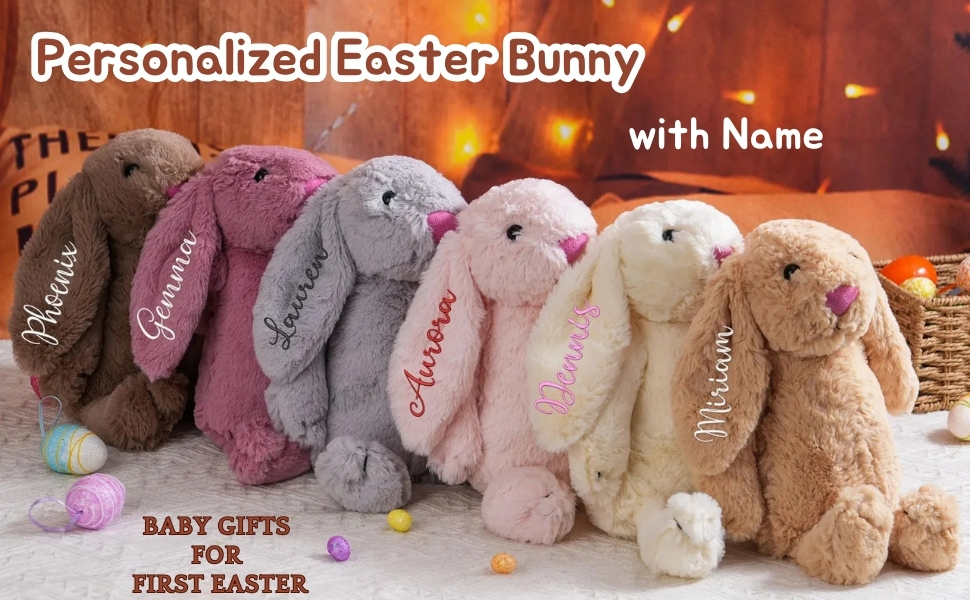 Personalized Easter Bunny