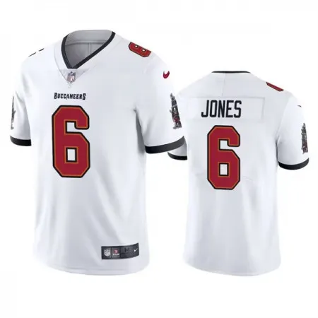 Men's Tampa Bay Buccaneers #6 Julio Jones White Vapor Untouchable Limited Stitched Jersey