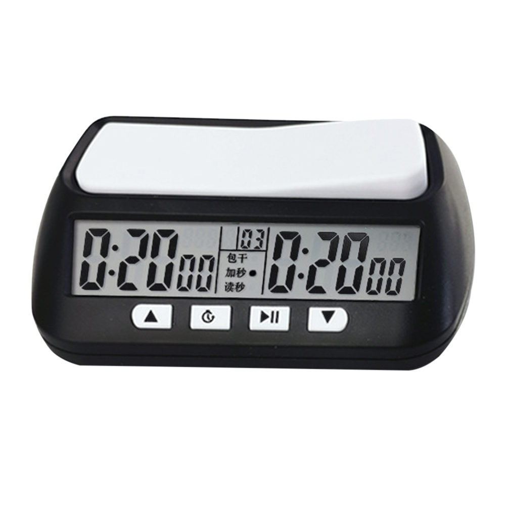 

International Chess Clock Timer Digital Count Down Up Chess Game Stopwatch, 501 Original