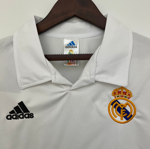 Retro Real Madrid 02/03 Home Football Shirt Thai Quality