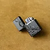 Handcrafted natural ebony men's kerosene lighter made from a single piece of wood