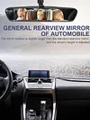 10 Inch Inner Mirror Black Auto Inside Rearview Mirror ABS Glass Car Accessories