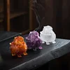 Colored glaze incense burner Suan ni burner home decoration accessories incense burner incense burner tea set decoration atmosphere incense burner